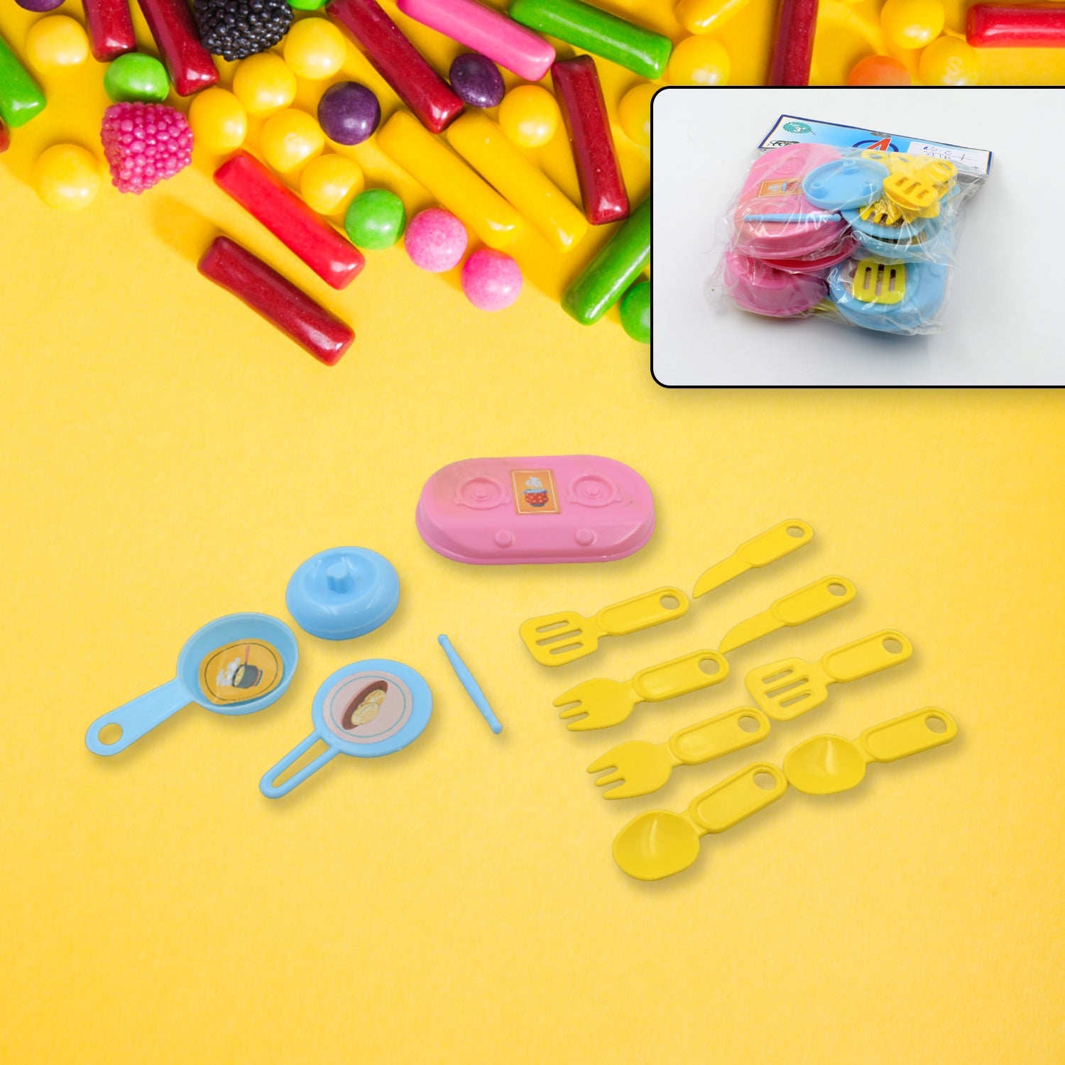 4380 Plastic Portable Cooking Kitchen Play Set Play Kitchen Set Toy with Basket, Knife & Various Types of Kitchen Play toy Set Cooking Play Set Colourful Cooking Tools, Children Learn Play Fun Toddler 4380 Plastic Portable Cooking Kitchen Play Set Play Kitchen Set Toy with Basket, Knife & Various Types of Kitchen Play toy Set Cooking Play Set Colourful Cooking Tools, Children Learn Play Fun Toddler